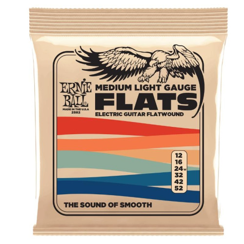 Ernie Ball 2582 Flats Stainless Steel 012-052