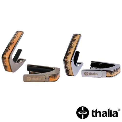 THALIA CAPO DELUXE FLAMED MAPLE WAVES BLACK CHROME