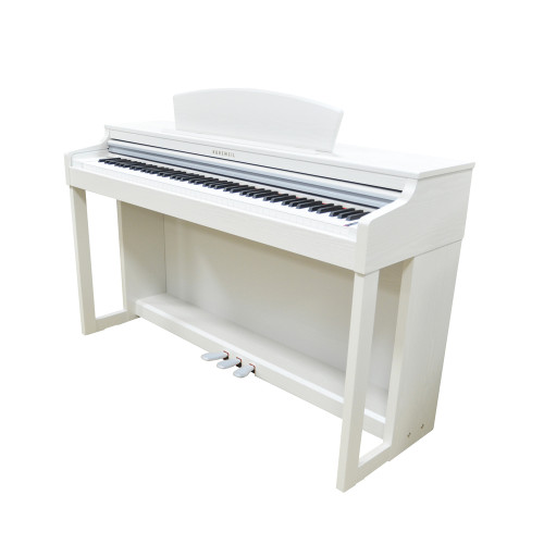 ΠΙΑΝΟ ΜΕ 88 ΒΑΡΥΚΕΝΤΡΙΣΜΕΝΑ ΠΛΗΚΤΡΑ  ΛΕΥΚΟ