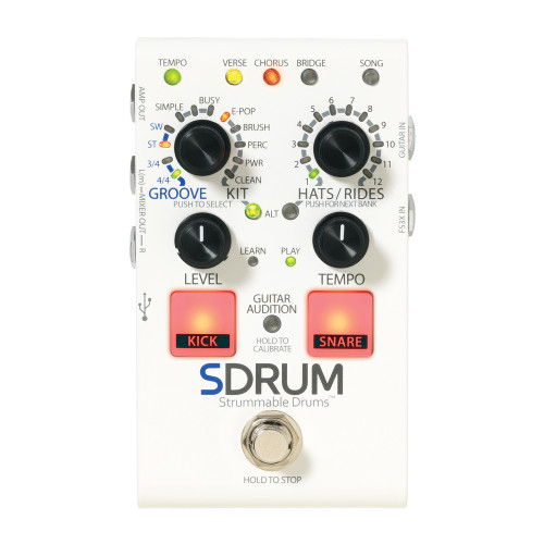 STRUMMABLE DRUMS PEDAL