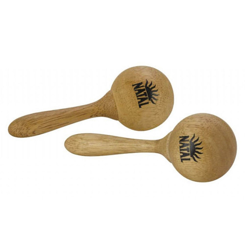 WOOD MARACAS MINI PAIR