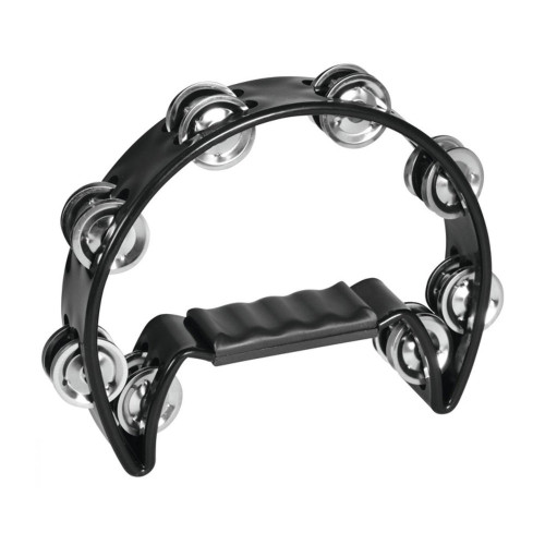 TN-2 TAMBOURINE PLASTIC BLACK
