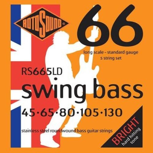 ROTOSOUND RS 665 LD Μπάσσου 45-130
