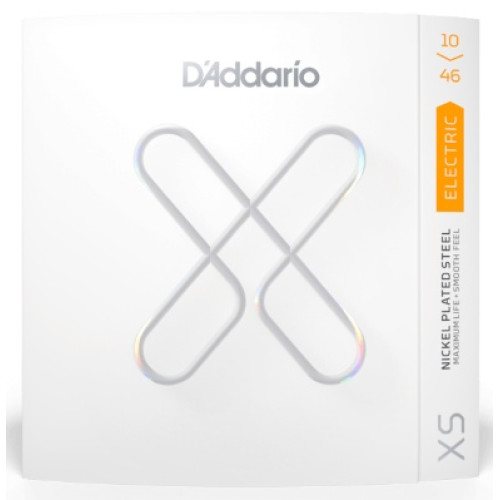 D'addario XSE10-46 Regular Light, XS Nickel Coated Electric Guitar Strings