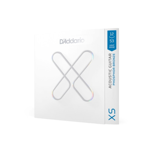 D'addario XSAPB12-53 Phosphor Bronze Coated Acoustic Guitar Strings